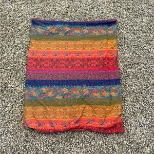 Colorful Striped Skirt